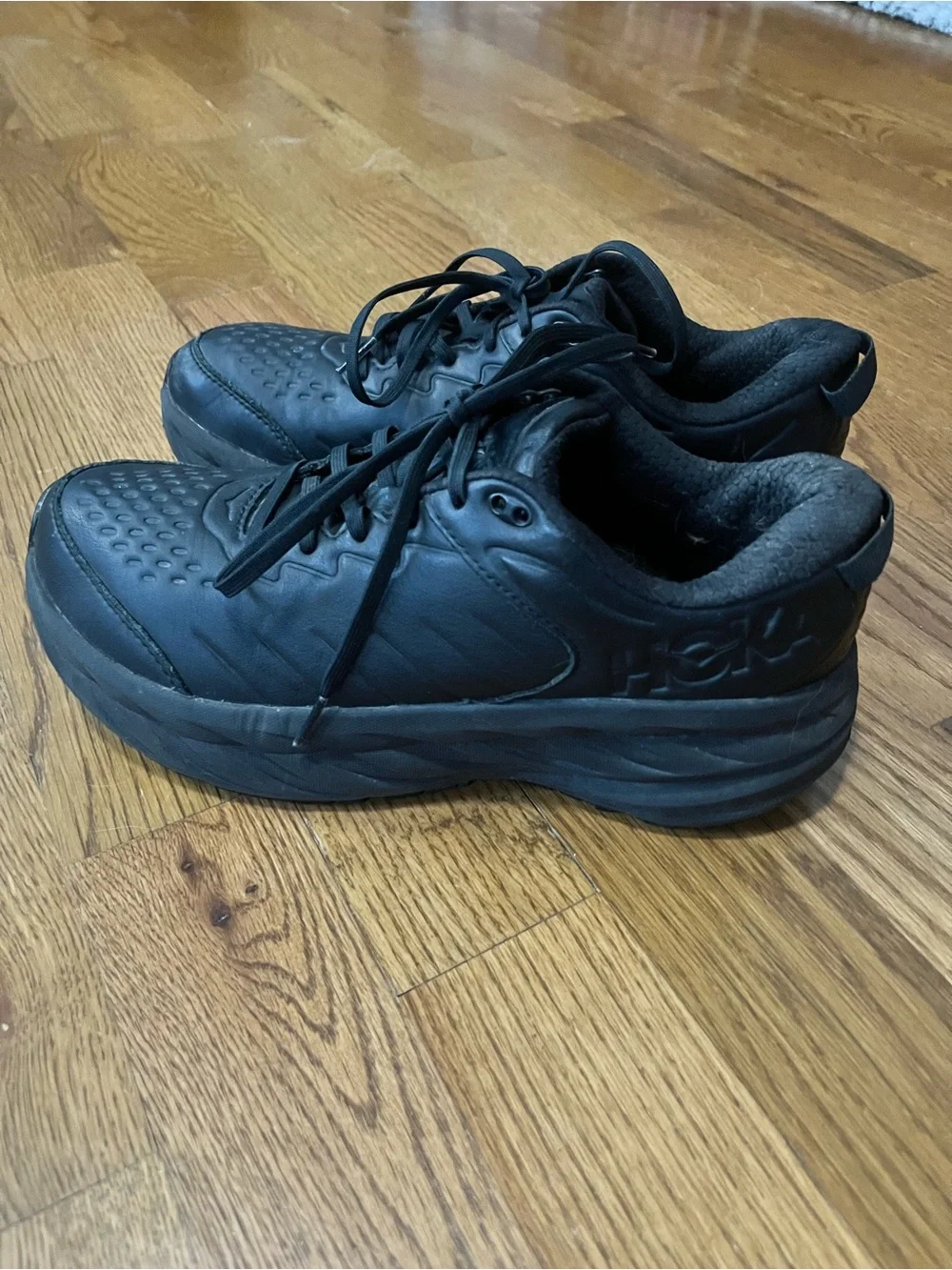 MEN'S HOKA BONDI SR SLIP-RESISTANT SNEAKERS sz 10
